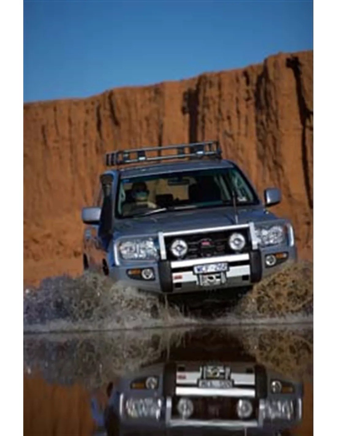 Pare chocs Winch Bar VDJ200 avec essuie phare ARB - accessoire 4x4