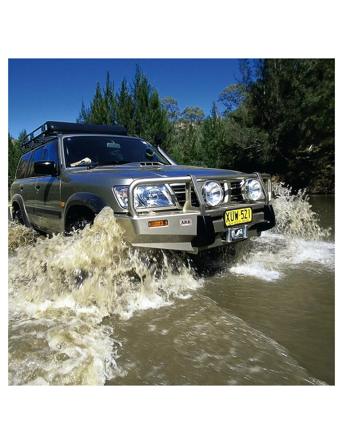 Pare chocs Winch Bar Patrol Y61 avant 05 ARB - accessoire 4x4