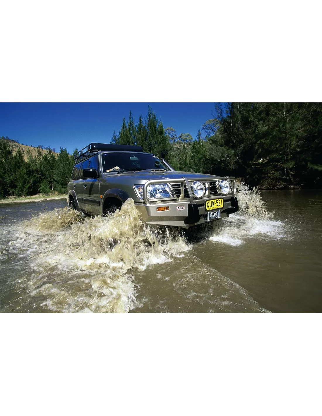 Pare chocs Winch Bar Patrol Y61 avant 05 ARB - accessoire 4x4