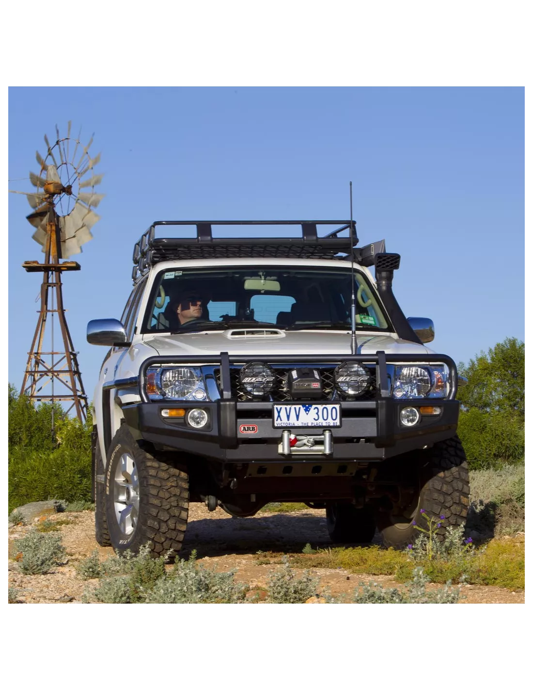 Pare chocs Winch Bar Patrol Y61 après 05 ARB - accessoire 4x4