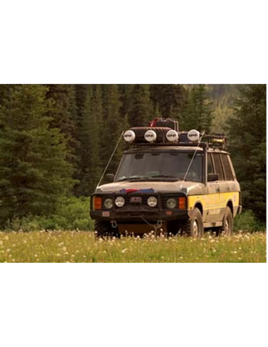 Pare chocs Winch Bar Range Rover Classic avant 95 ARB - accessoire 4x4