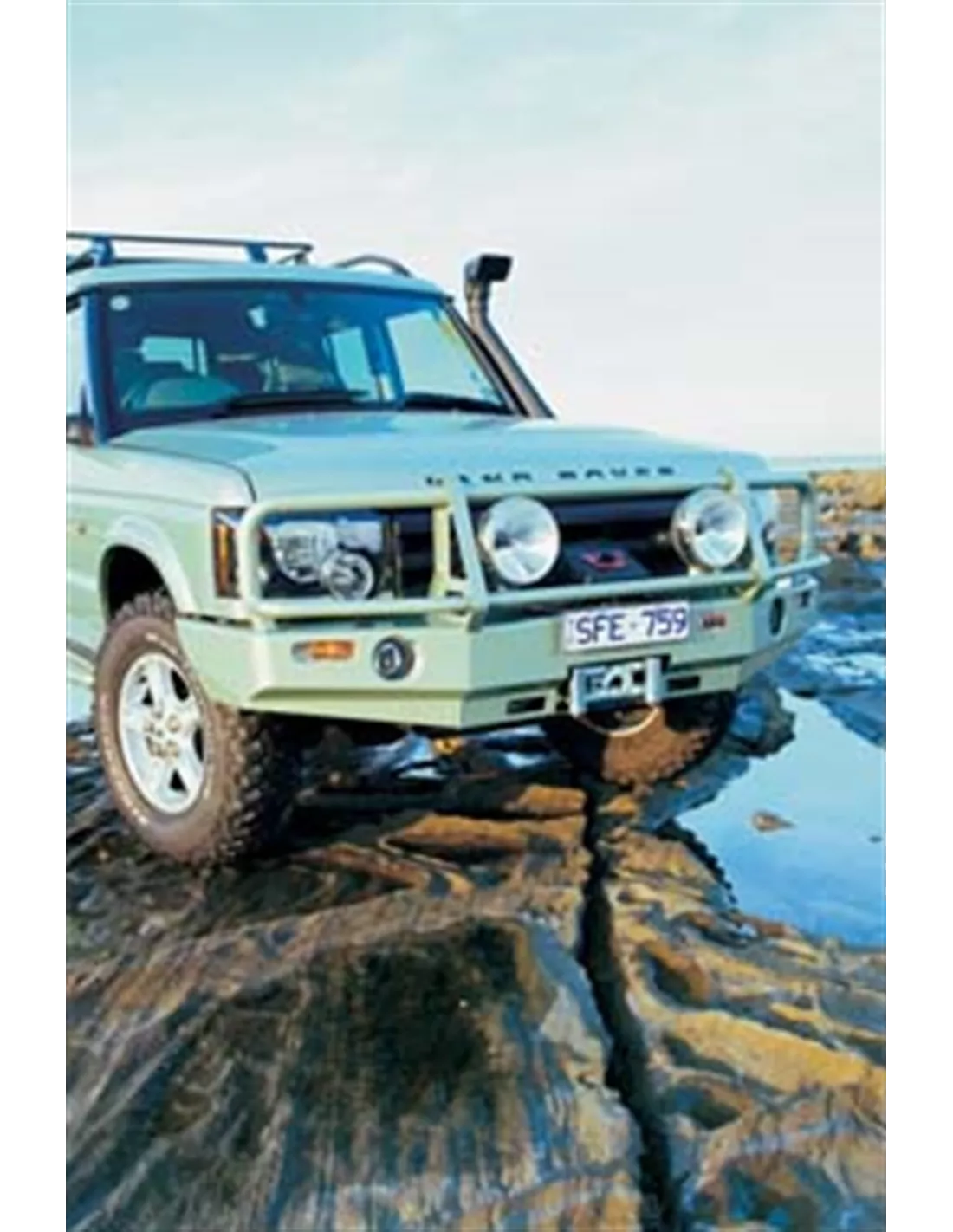 Pare chocs Winch Bar Discovery II TD5 après 02 ARB - accessoire 4x4