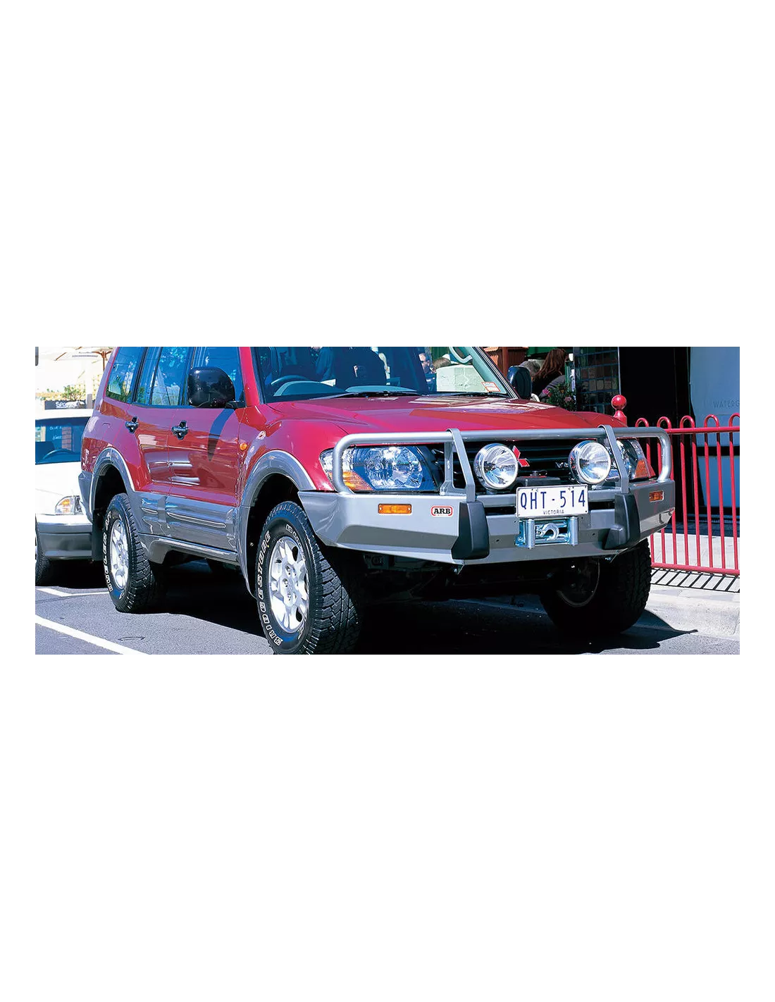 Pare chocs Winch Bar Pajero III DID avant 03 ARB - accessoire 4x4