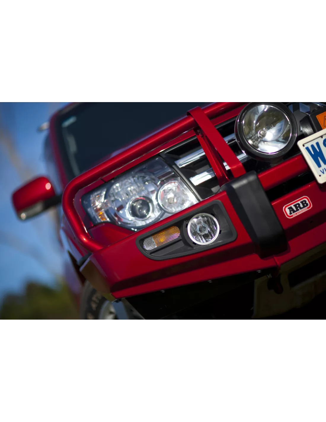 PC WINCH BAR PAJERO 3 DID 2007 ARB - accessoire 4x4