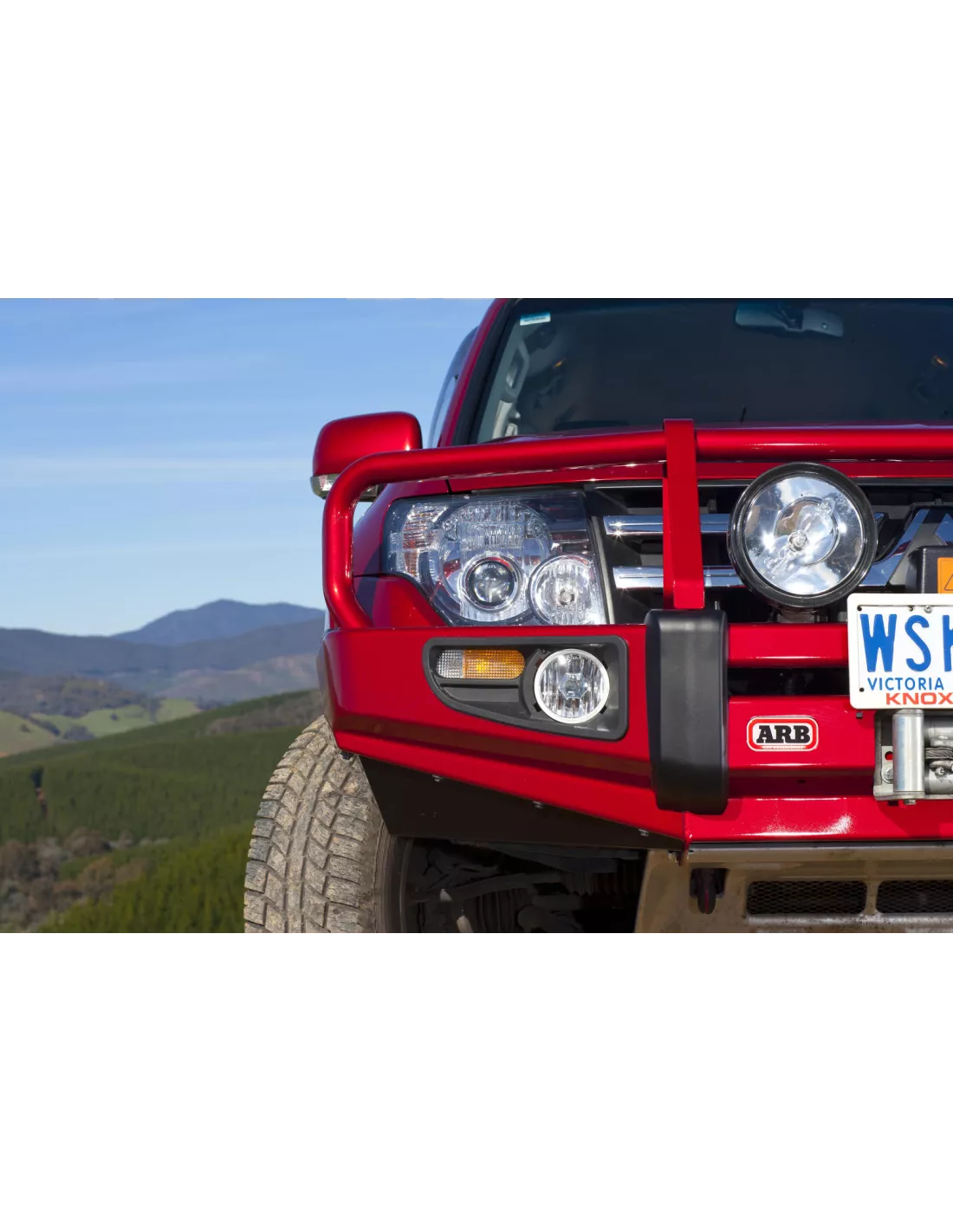 PC WINCH BAR PAJERO 3 DID 2007 ARB - accessoire 4x4