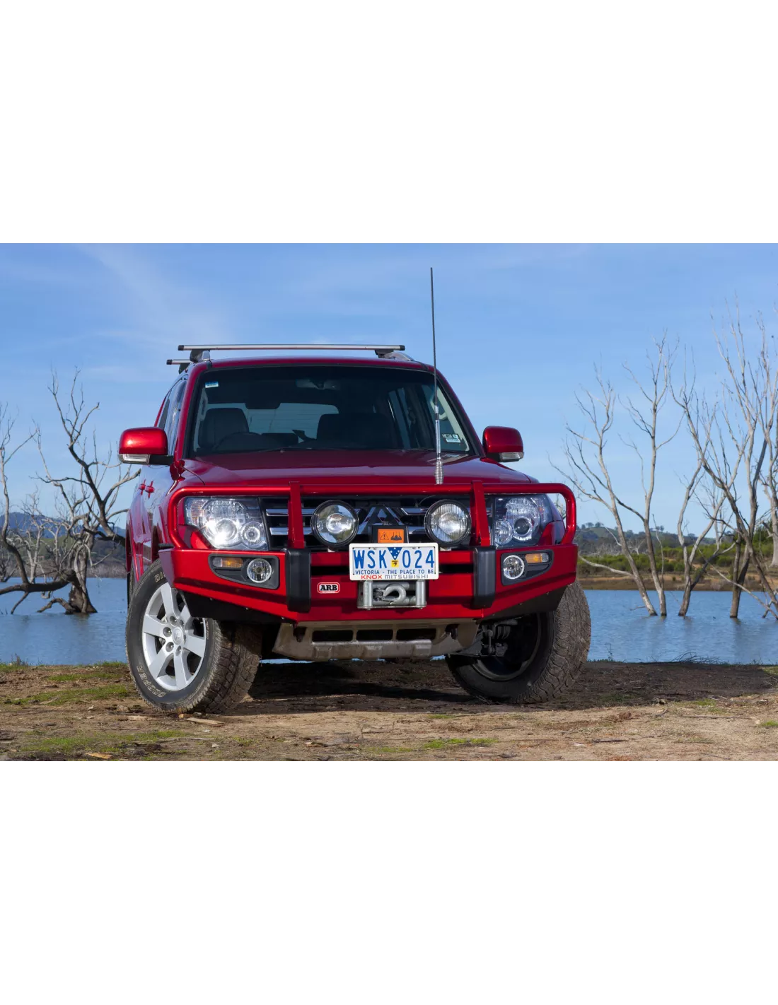 PC WINCH BAR PAJERO 3 DID 2007 ARB - accessoire 4x4