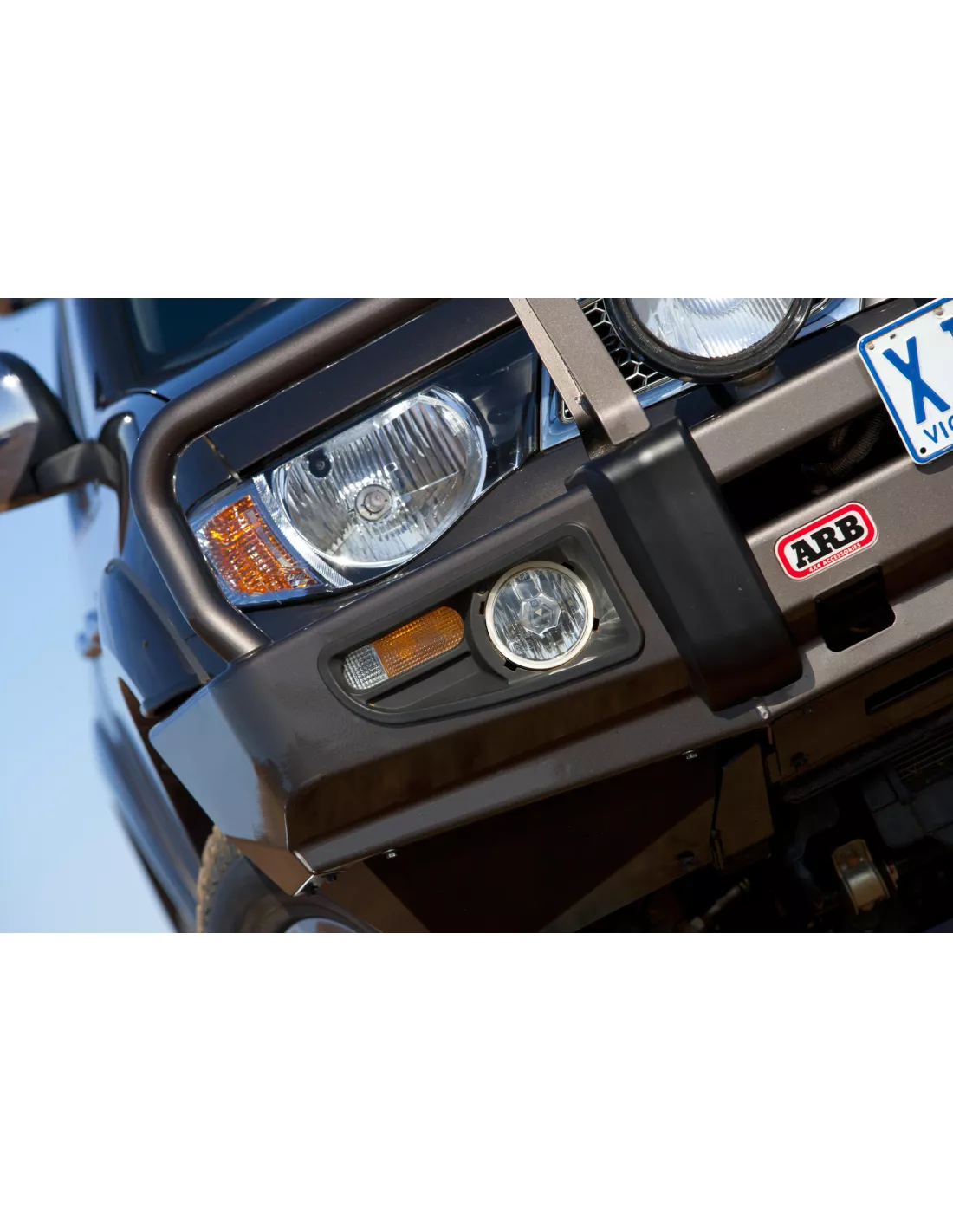 WINCH BAR TRITON LATE09ON WITH FLARES ARB - accessoire 4x4