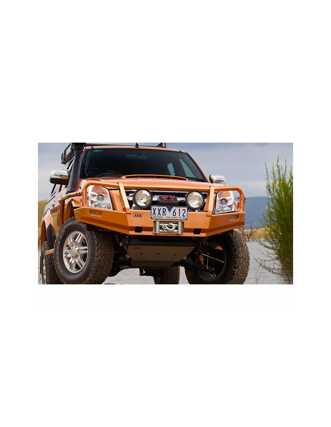 Pare chocs Winch Bar Dmax après 07 ARB - accessoire 4x4