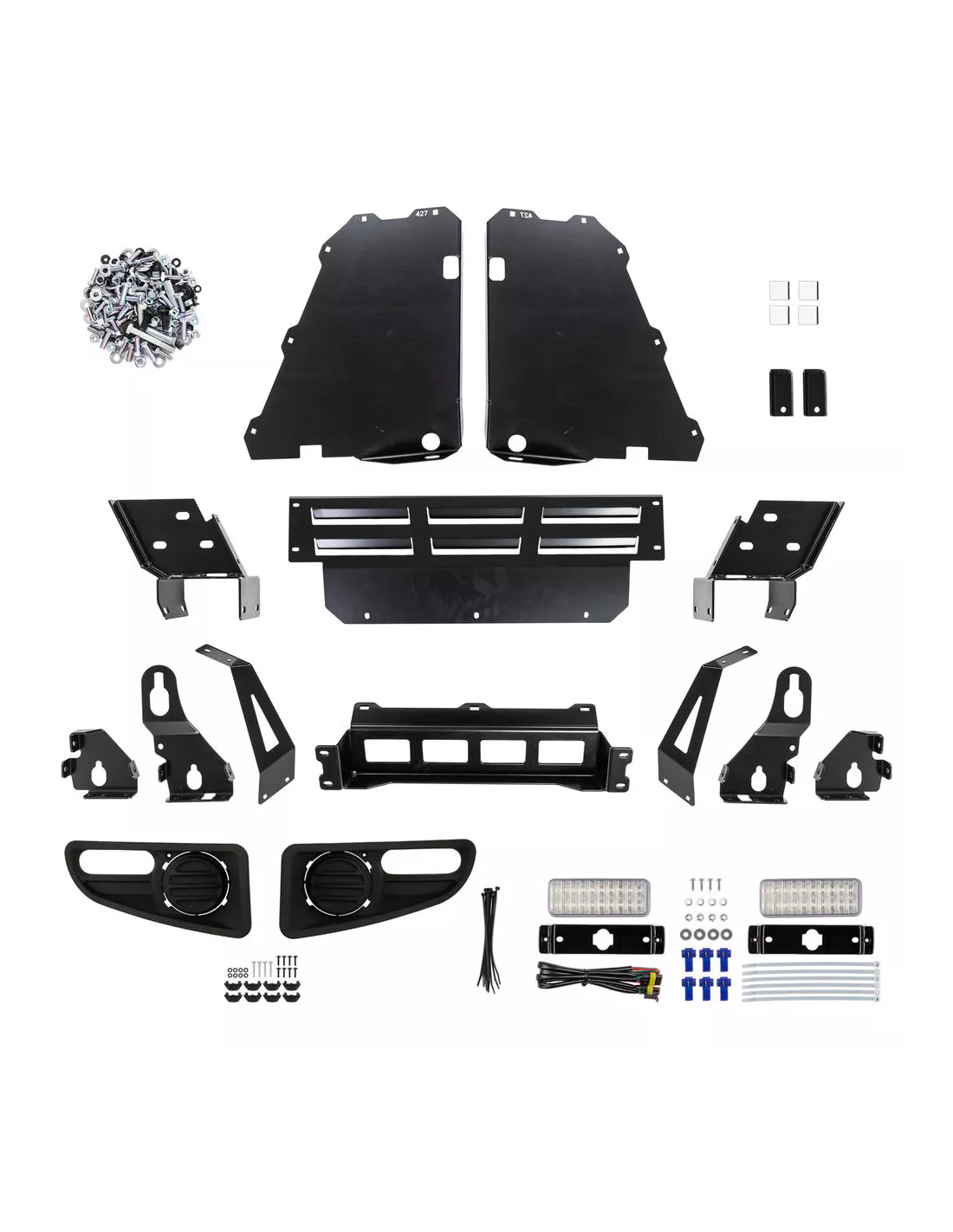 C/W/BAR SUIT DMAX MY20 AFO 8-10 MATT BLACK ARB - accessoire 4x4