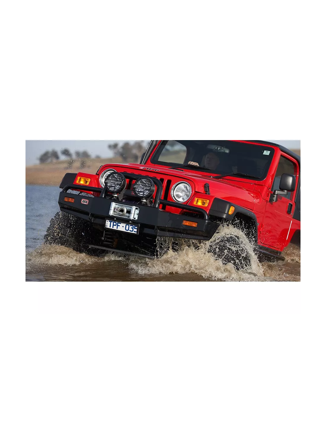 Pare chocs Winch Bar Wrangler TJ ARB - accessoire 4x4