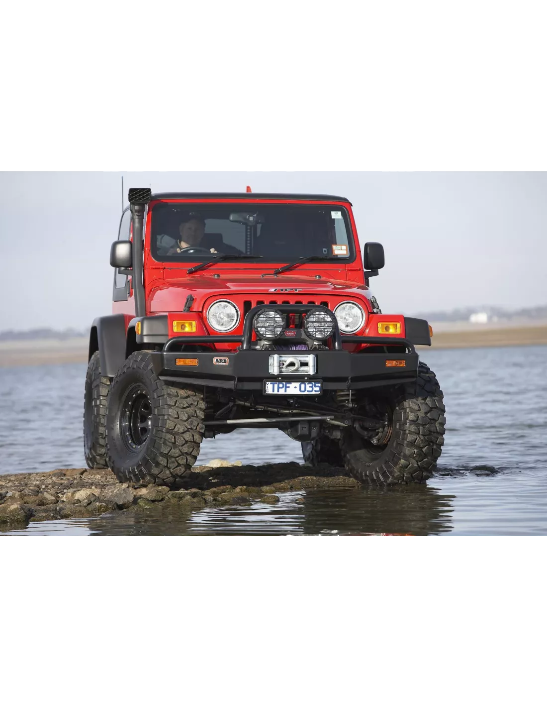 Pare chocs Winch Bar Wrangler TJ ARB - accessoire 4x4