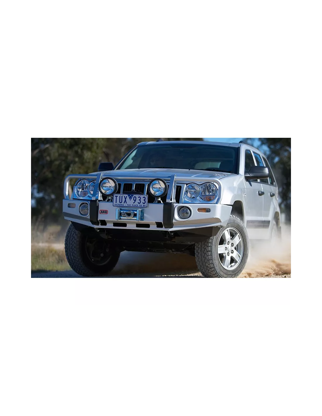 Pare chocs Winch Bar Grand Cherokee WH ARB - accessoire 4x4
