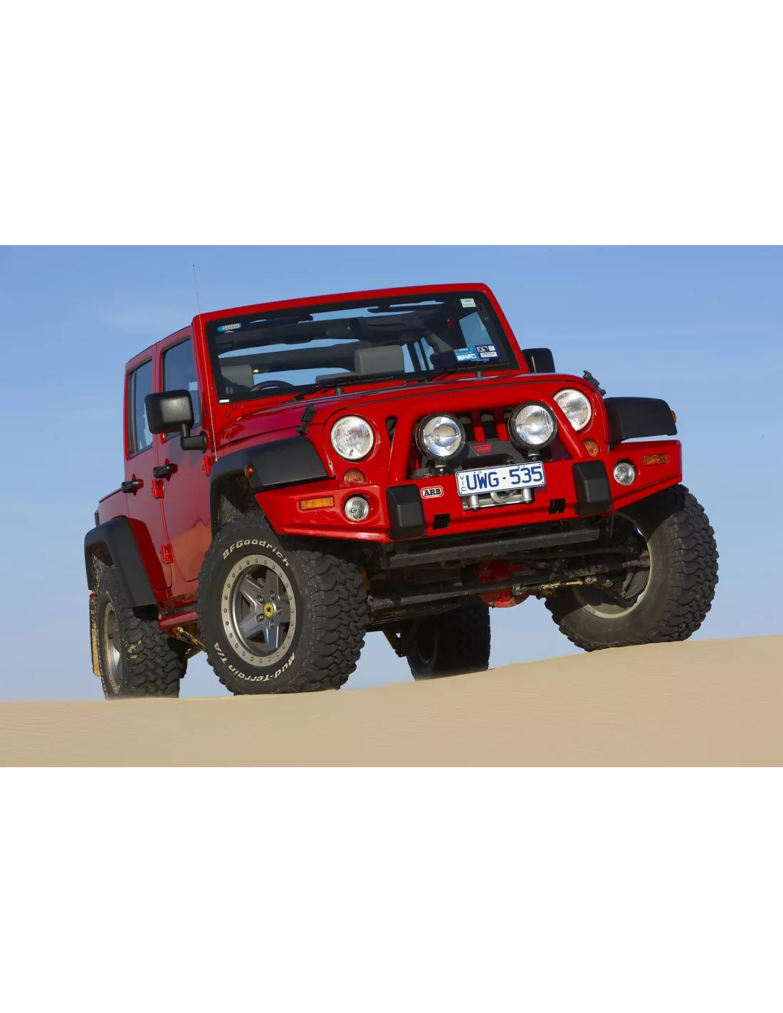 Combo bar ARB Jeep JK lisse crush cans not incl. ARB - accessoire 4x4