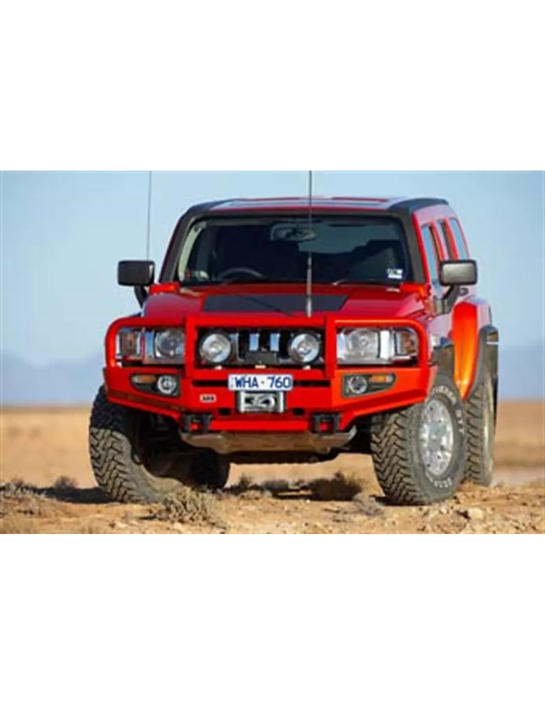 Pare chocs avant ARB Winch Bar pour Hummer H3 ARB - accessoire 4x4