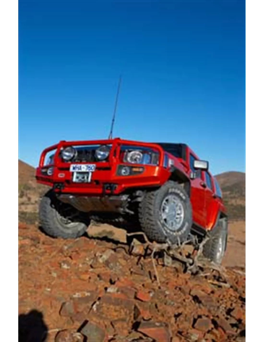 Pare chocs avant ARB Winch Bar pour Hummer H3 ARB - accessoire 4x4