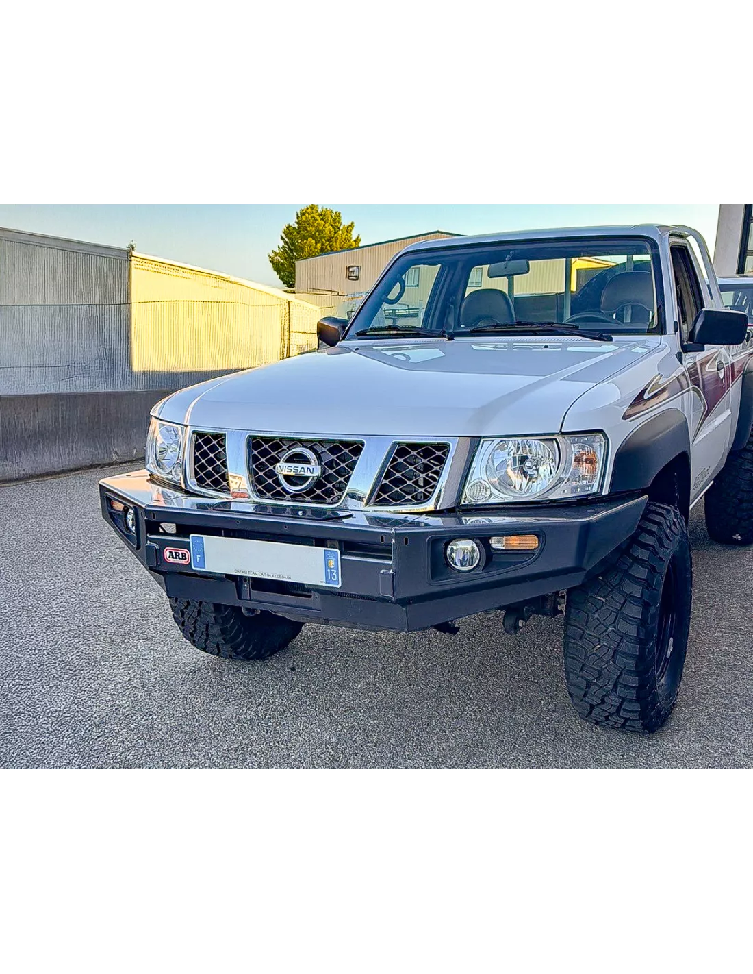 Pare chocs avant acier ARB Sahara Bar pour Nissan Patrol Y61 2005+