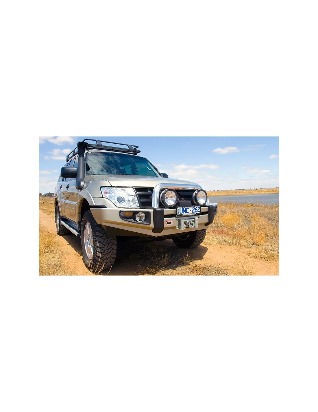 Pare chocs Sahara Bar Pajero IV après 07 ARB - accessoire 4x4