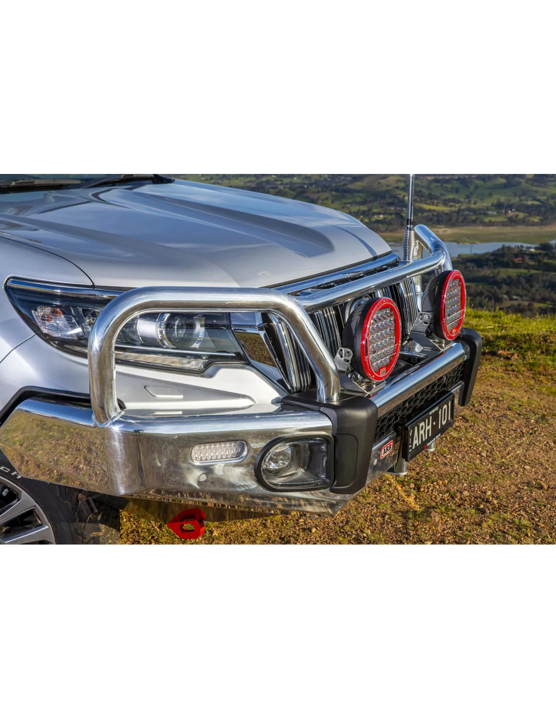 COMBAR ALLOY PRADO 150 10/17ON AF2O POLISHED ARB - accessoire 4x4