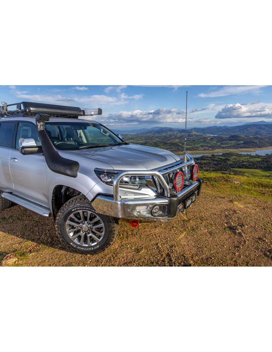 COMBAR ALLOY PRADO 150 10/17ON AF2O POLISHED ARB - accessoire 4x4