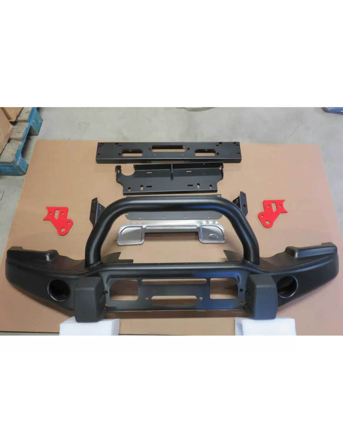 Pare chocs avant AEV avec Abar pour Jeep Wrangler JK - noir DTC PARTS