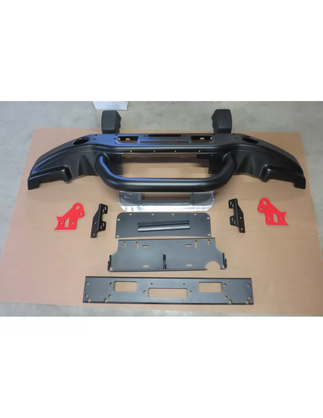 Pare chocs avant AEV avec Abar pour Jeep Wrangler JK - noir DTC PARTS