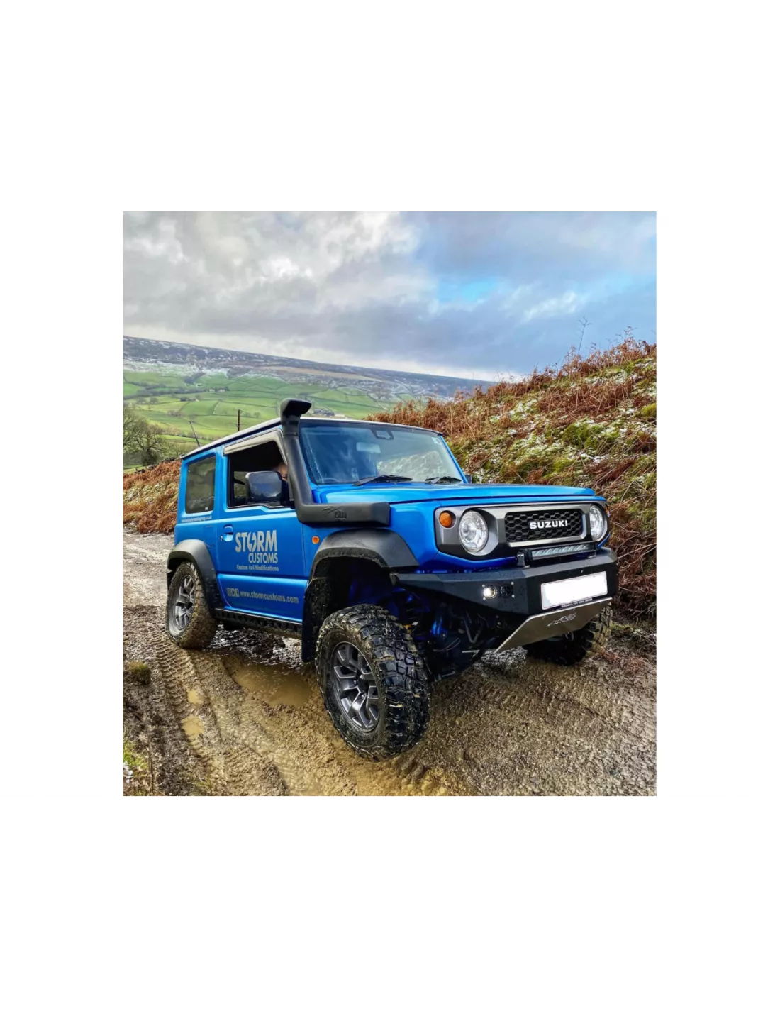 Pare-chocs Avant acier Suzuki Jimny après 2018 N4-Offroad N4-OFFROAD