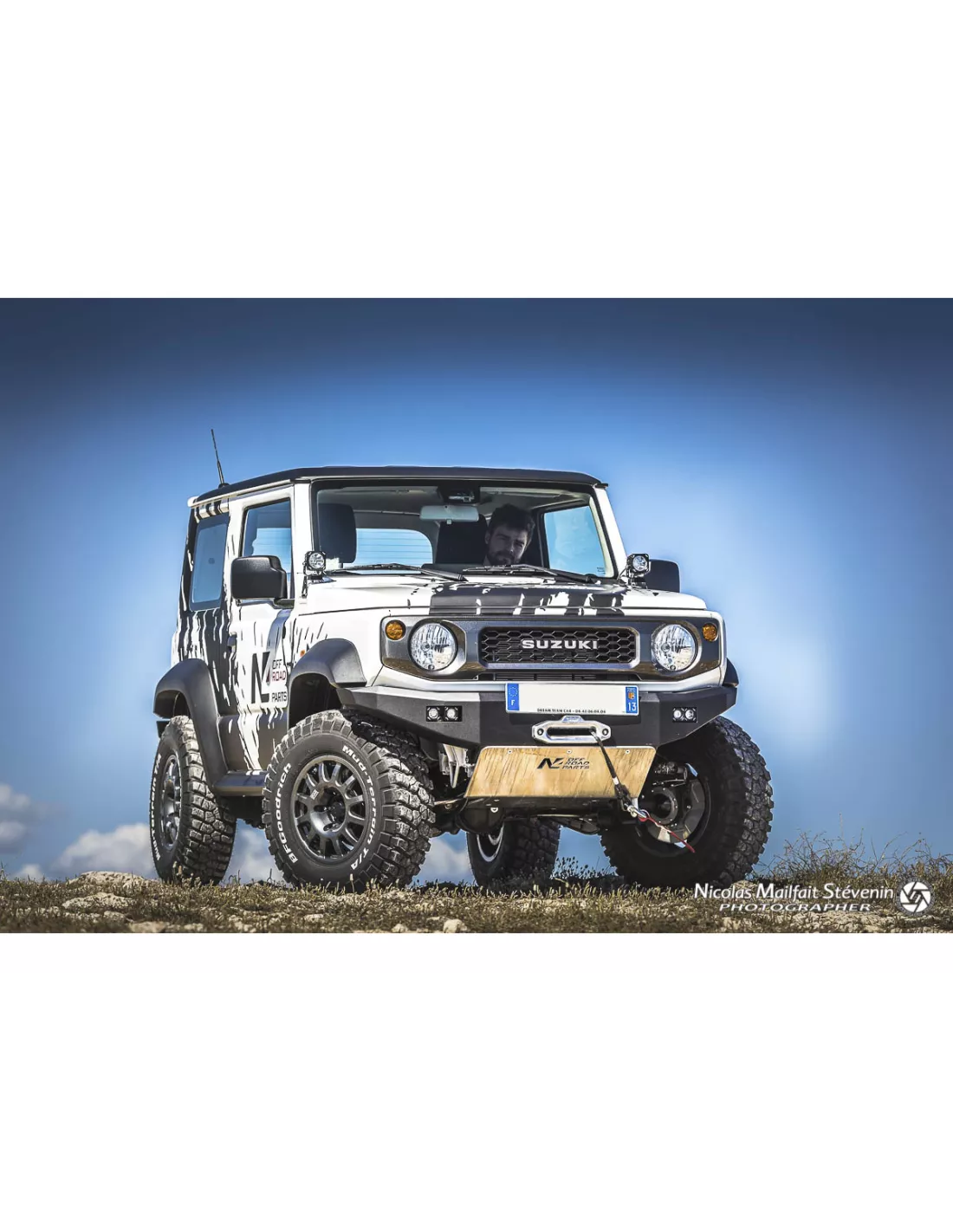 Pare-chocs Avant acier Suzuki Jimny après 2018 N4-Offroad N4-OFFROAD
