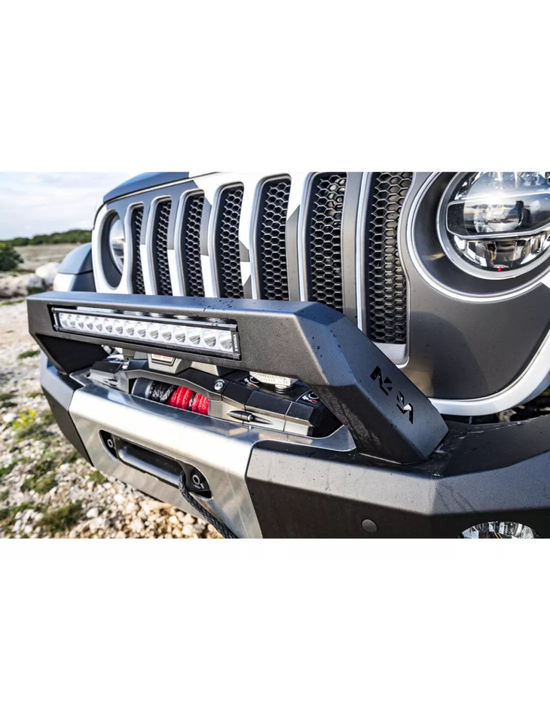 ABAR de pare chocs N4-PC006 BL-BC N4-Offroad pour Jeep Wrangler JL