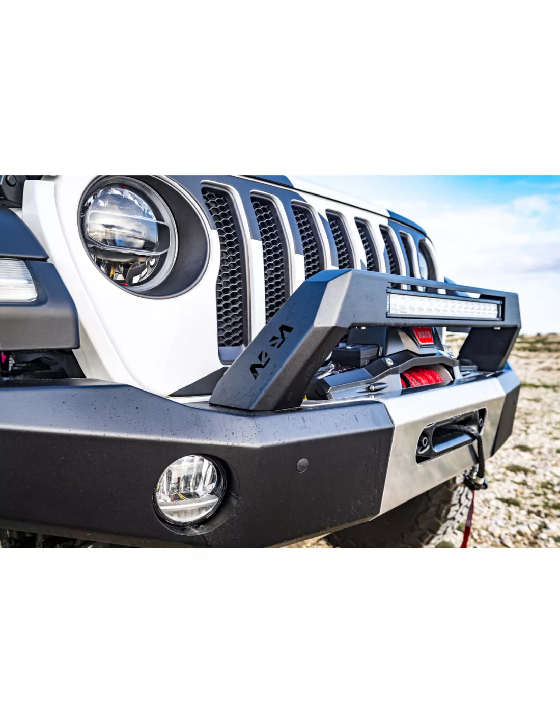 ABAR de pare chocs N4-PC006 BL-BC N4-Offroad pour Jeep Wrangler JL