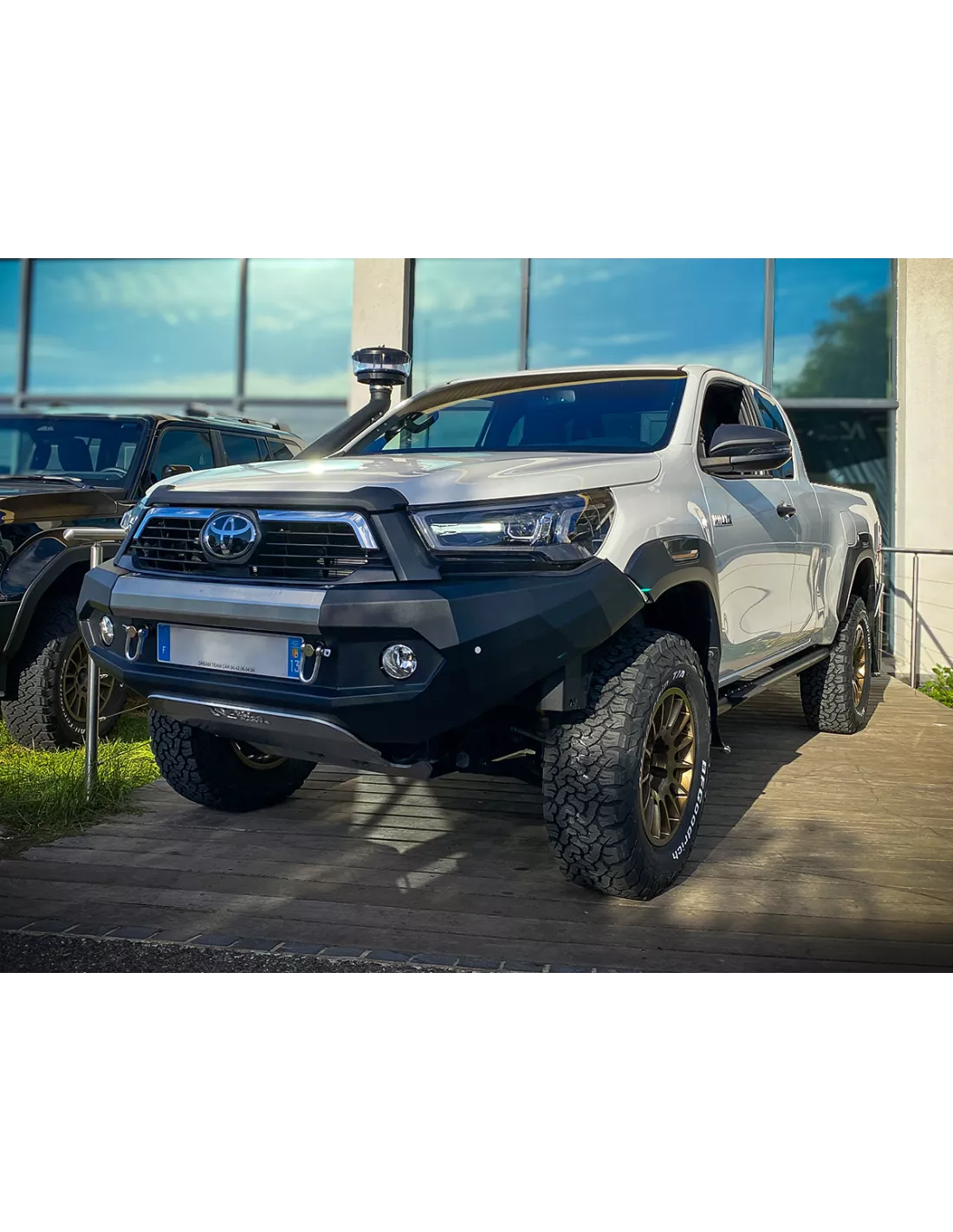 Pare-chocs avant acier N4 Toyota Hilux Revo N4-Offroad N4-OFFROAD -