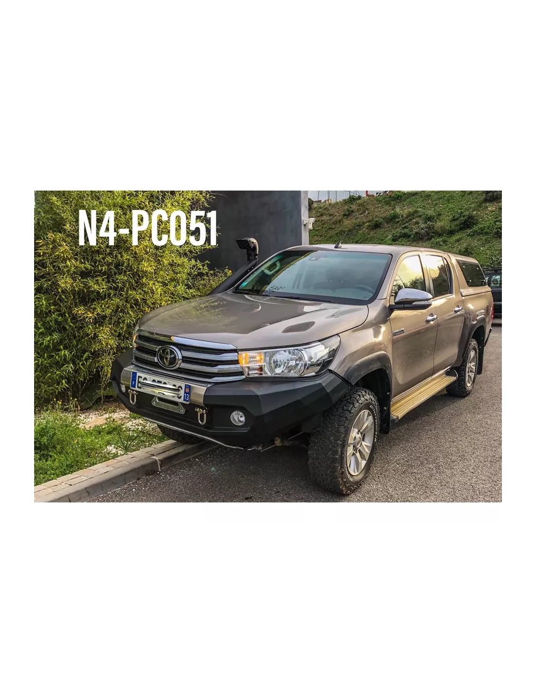 Pare-chocs avant acier N4 Toyota Hilux Revo N4-Offroad N4-OFFROAD -