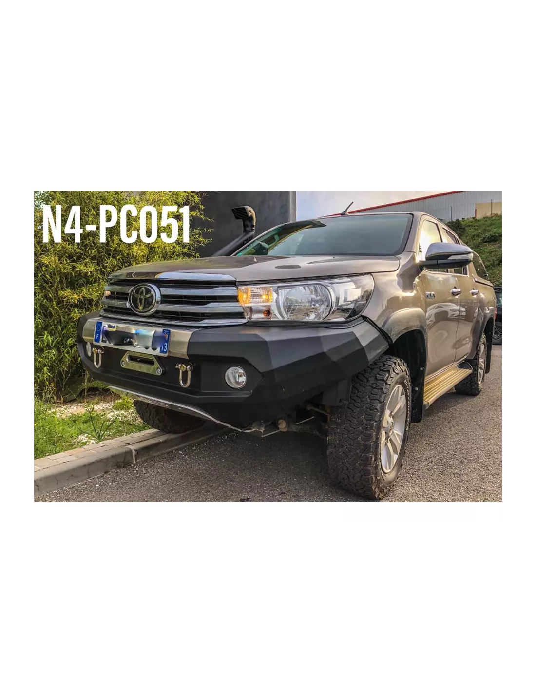 Pare-chocs avant acier N4 Toyota Hilux Revo N4-Offroad N4-OFFROAD -