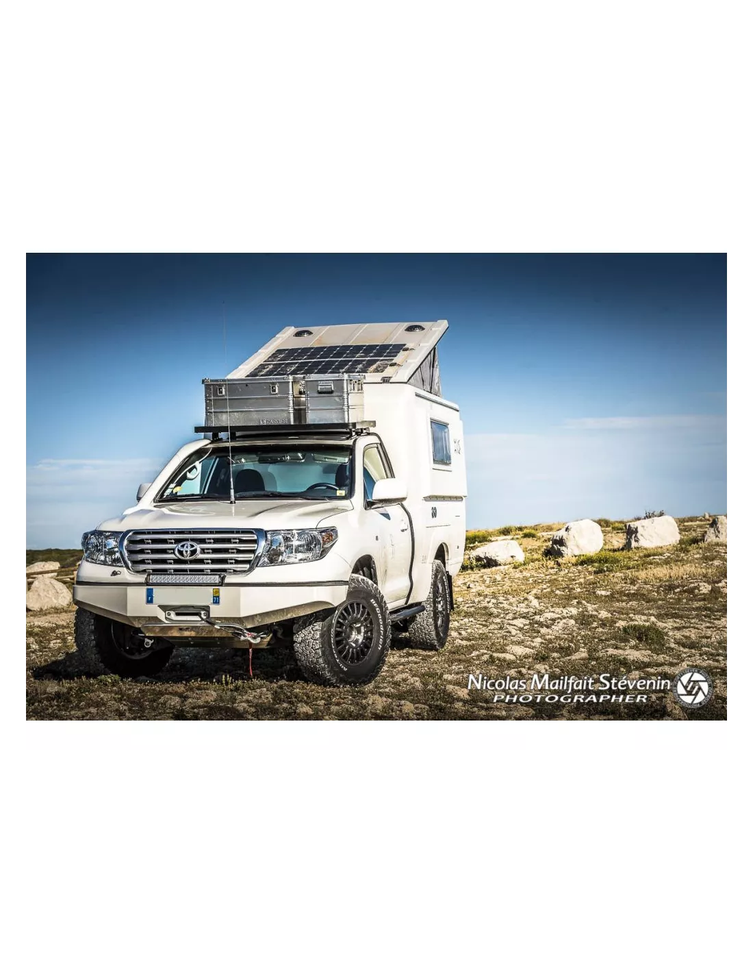Pare-chocs avant acier Toyota Land Cruiser VDJ200 N4-Offroad