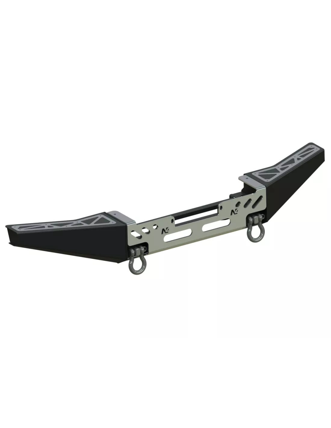 Pare choc avant acier Toyota Série 7 lames avant 2007 N4-Offroad