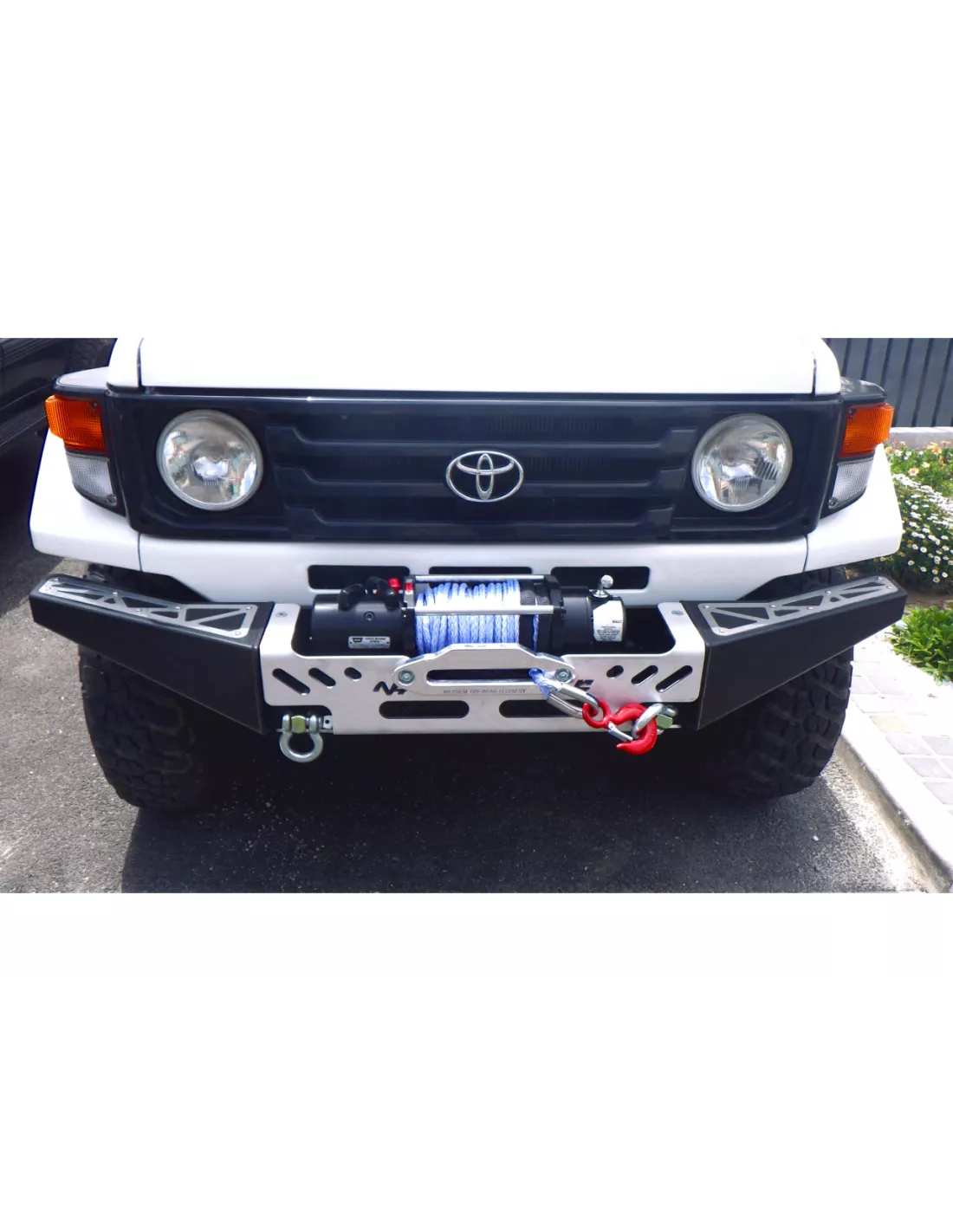 Pare choc avant acier Toyota Série 7 lames avant 2007 N4-Offroad