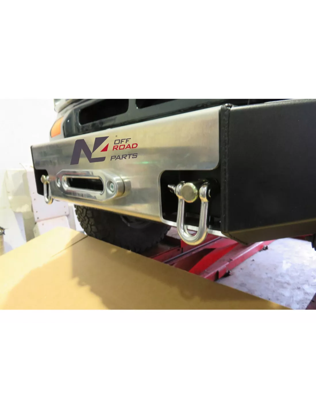 Pare-chocs avant acier Toyota série LJ7 KZJ7 N4-Offroad N4-OFFROAD -
