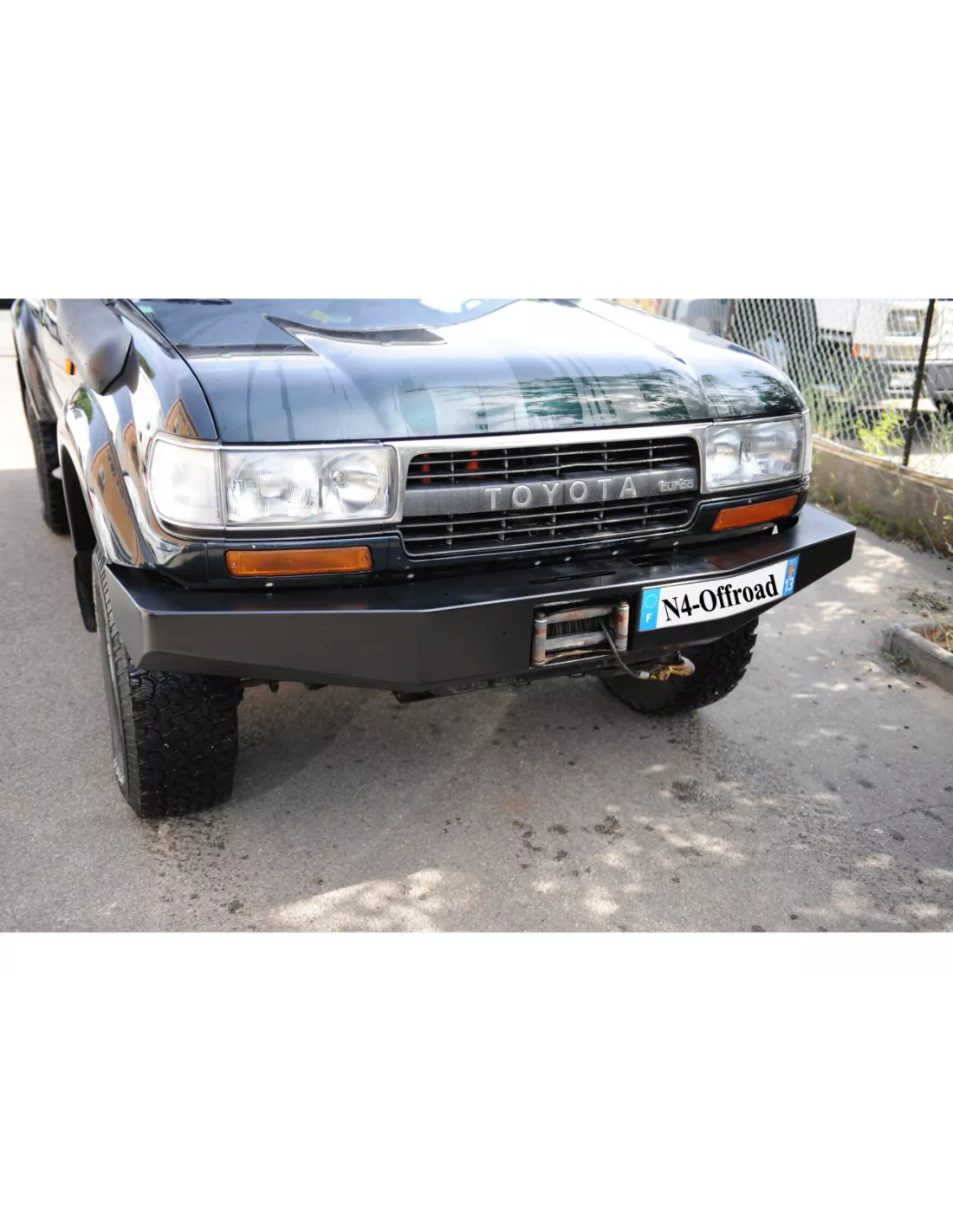 Pare-chocs avant acier Toyota HDJ80 N4-Offroad N4-OFFROAD -