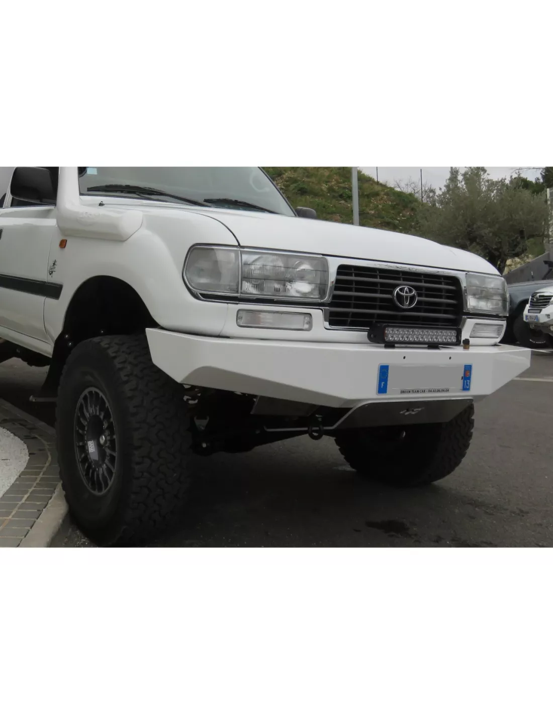 Pare-chocs avant acier Toyota HDJ80 N4-Offroad N4-OFFROAD -