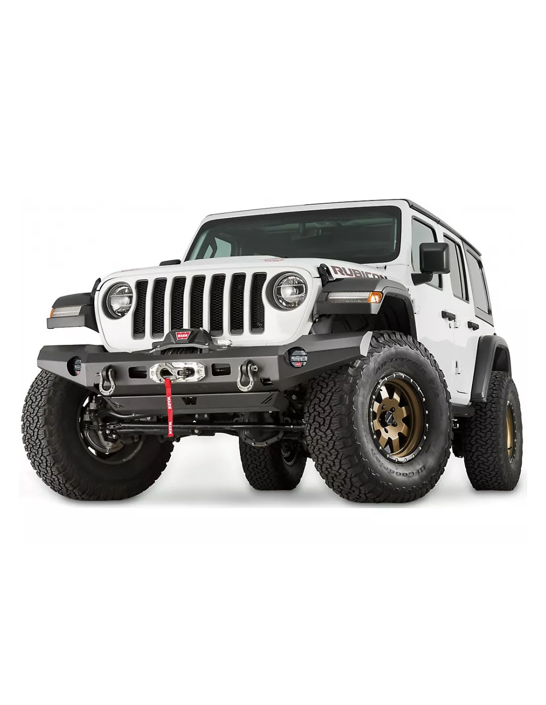 Pare choc av WARN Elite Jeep JL JT 2019 WARN - accessoire 4x4
