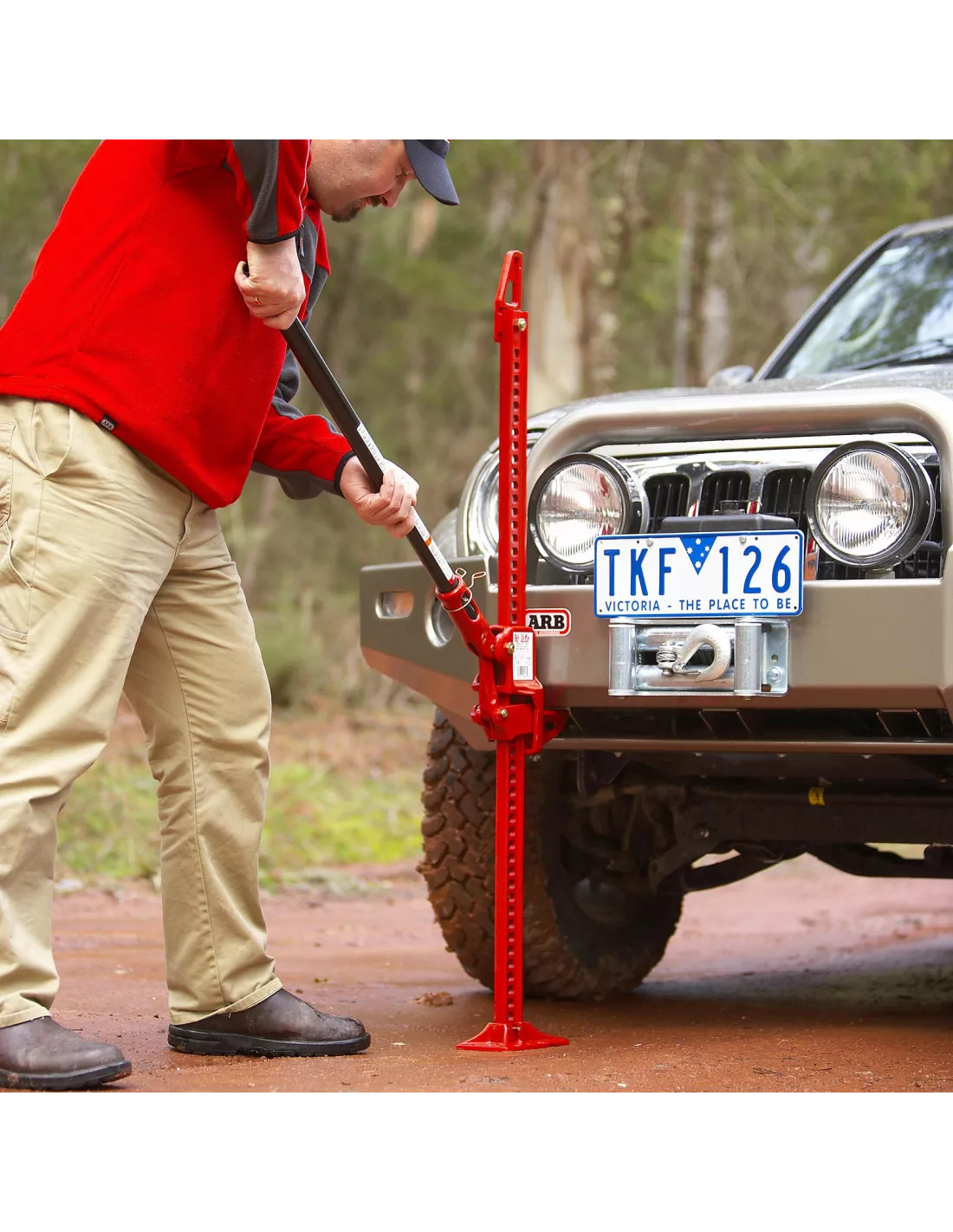 Adaptateur Hi-lift Winch Bar ARB - accessoire 4x4