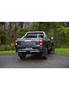 SUMMIT RAW REAR BUMPER 20ON HILUX OE TOWBAR/SENSORS ARB - accessoire