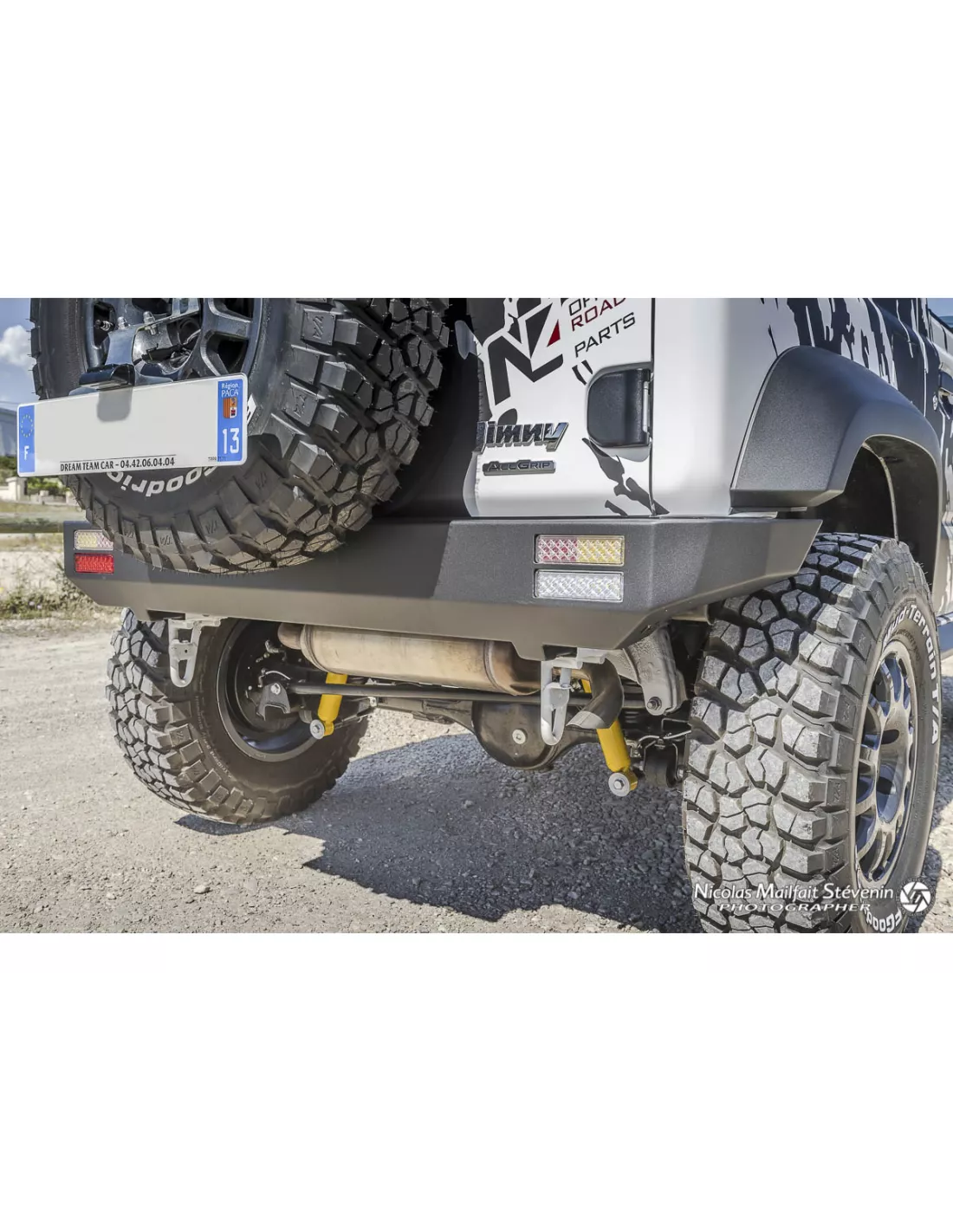 Pare-chocs arrière acier Suzuki Jimny 2019 N4-Offroad N4-OFFROAD -