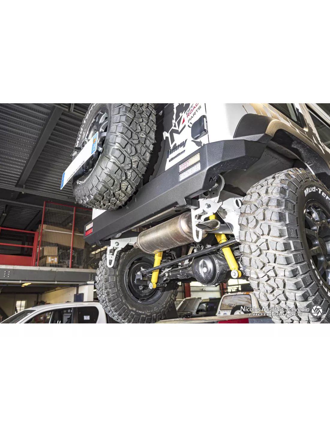 Pare-chocs arrière acier Suzuki Jimny 2019 N4-Offroad N4-OFFROAD -