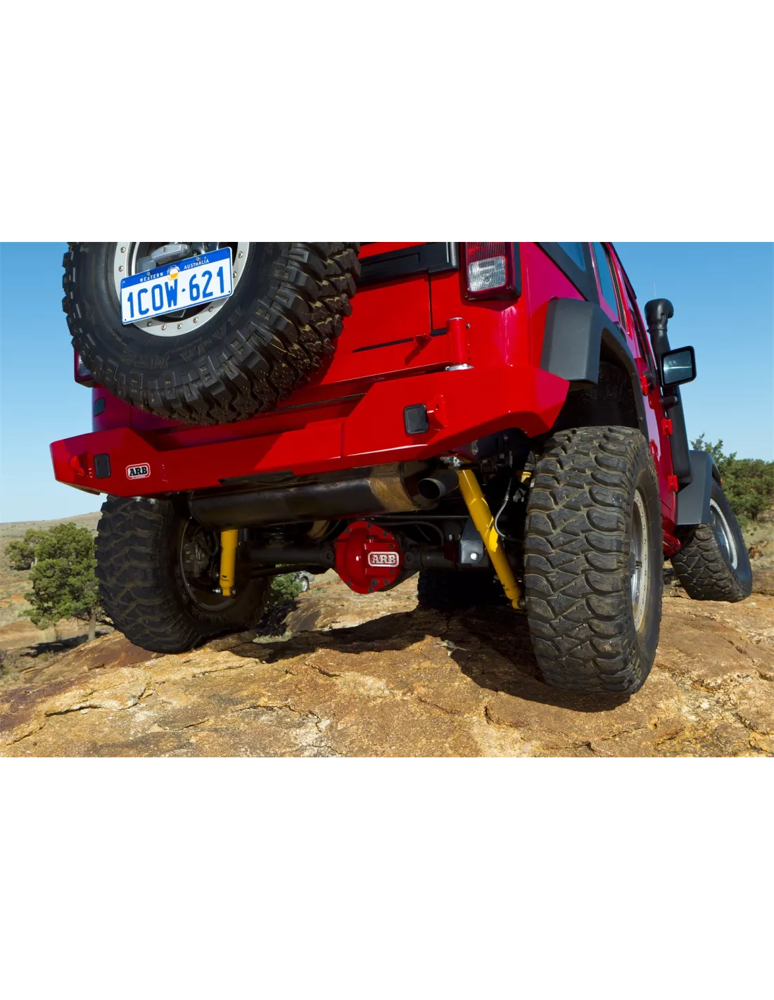 ARB REAR BAR TJ/YJ SUITS ARMOUR ARB - accessoire 4x4