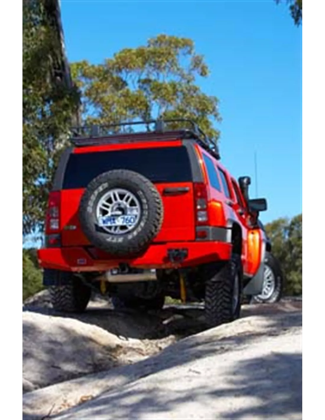 REAR BAR HUMMER H3 NO FLARES ARB - accessoire 4x4