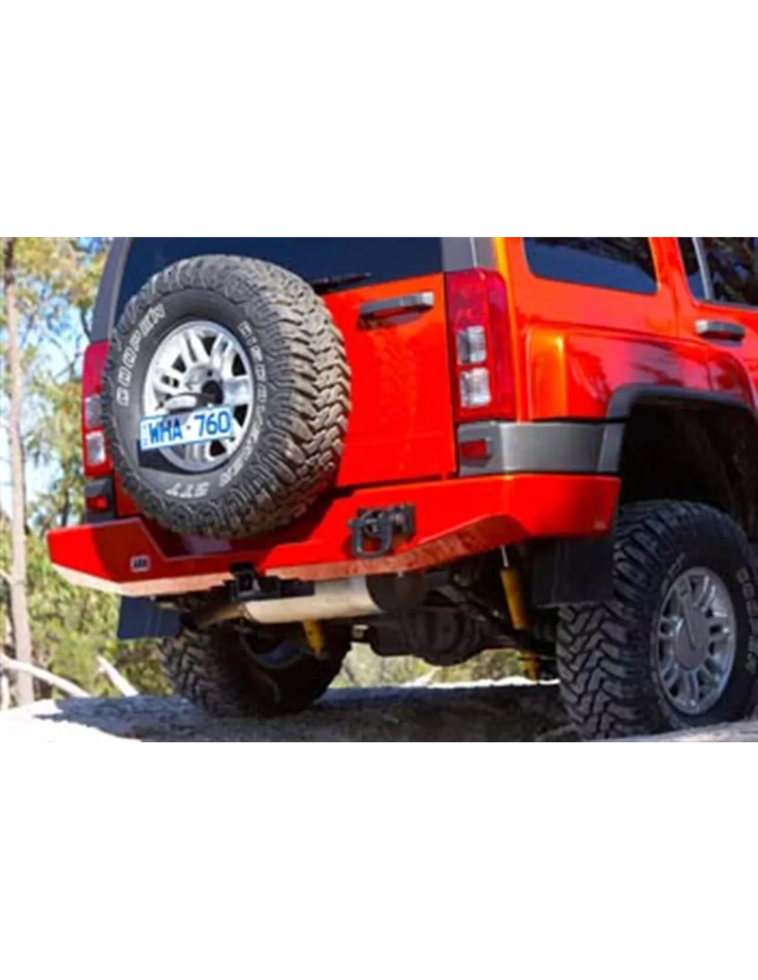 REAR BAR HUMMER H3 NO FLARES ARB - accessoire 4x4