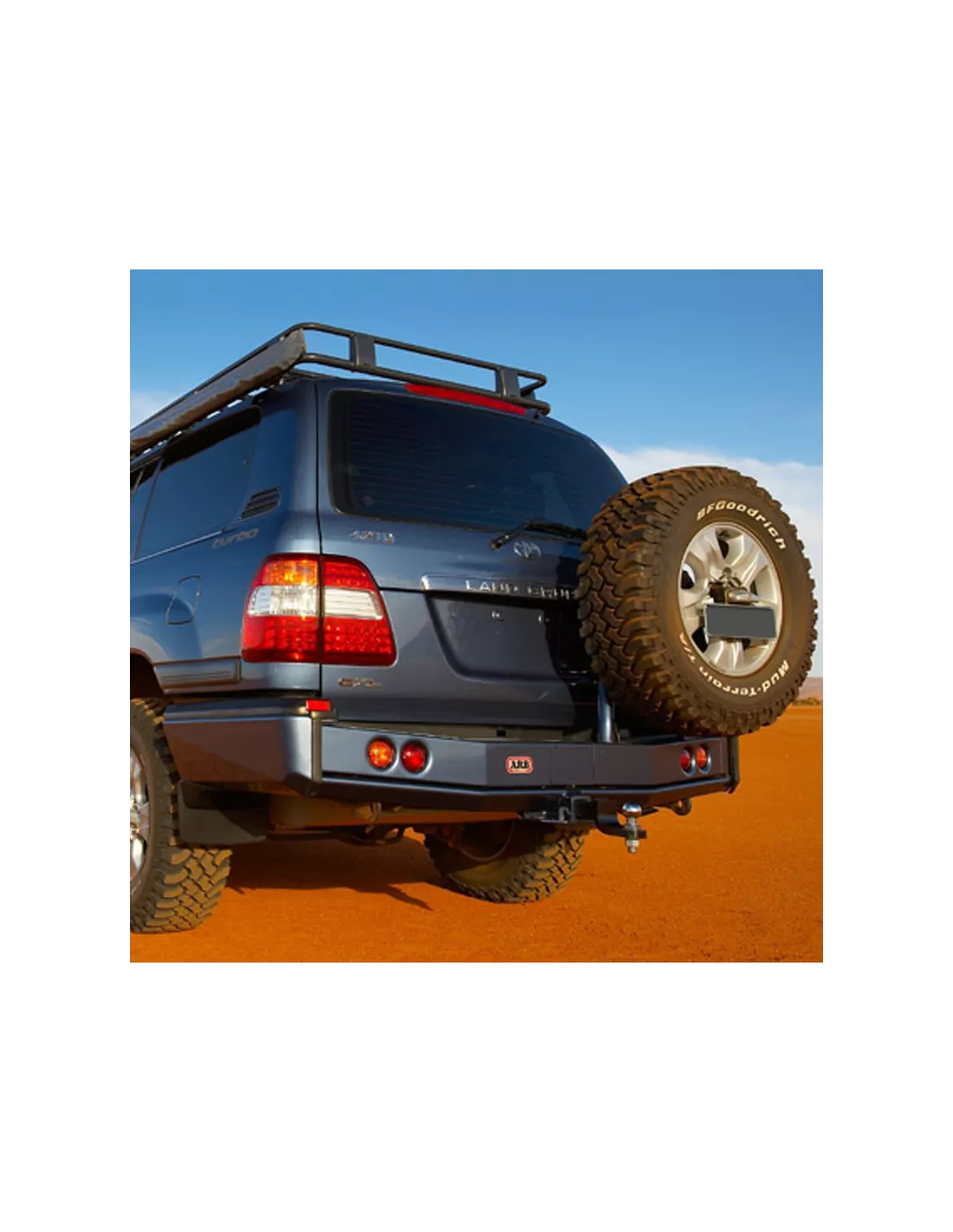 Support droit de roue de secours pour pare chocs arrière ARB Toyota