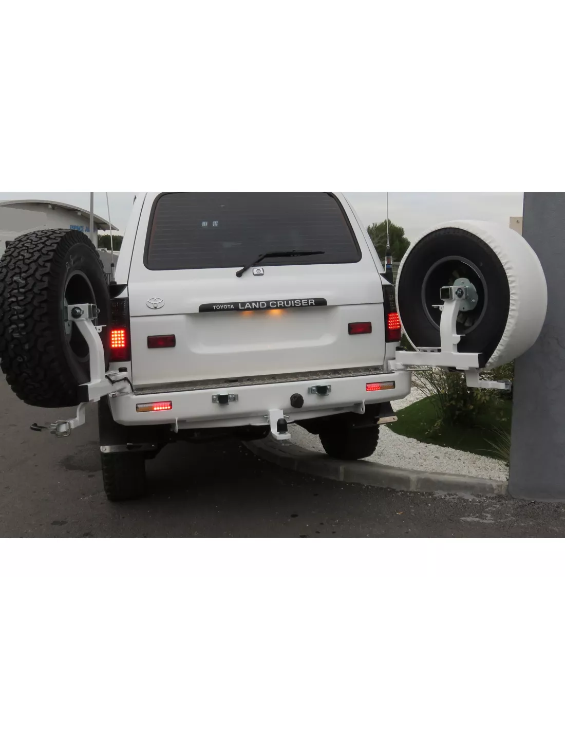 Pare Choc Arrière Kaymar Toyota HDJ80 KAYMAR - accessoire 4x4