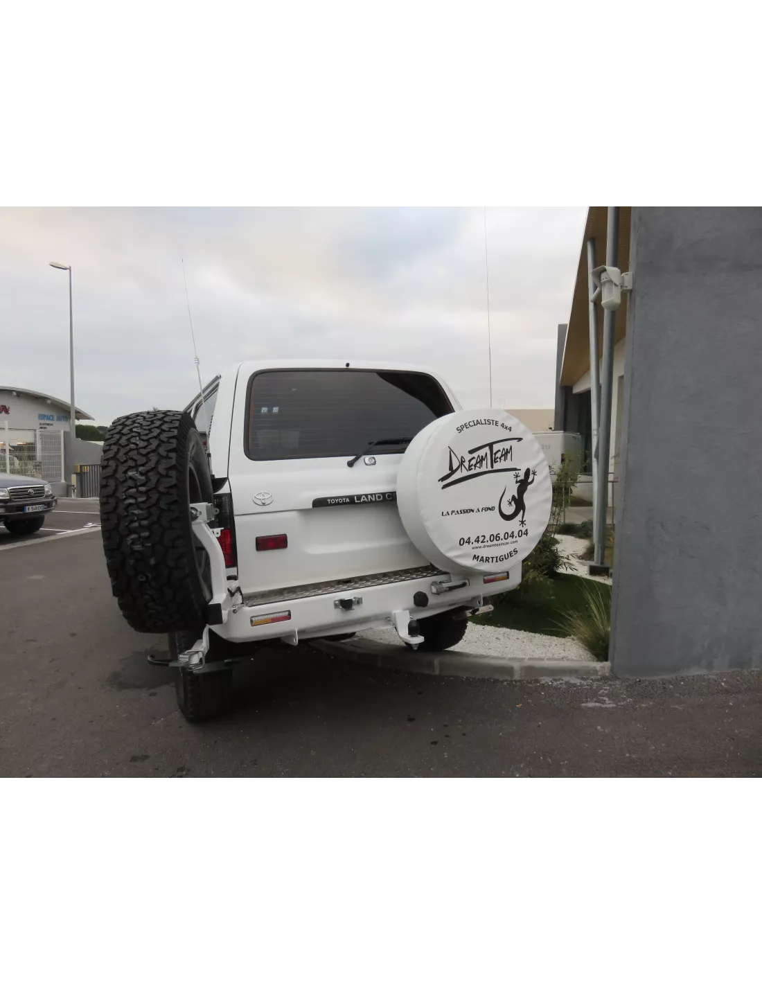 Pare Choc Arrière Kaymar Toyota HDJ80 KAYMAR - accessoire 4x4