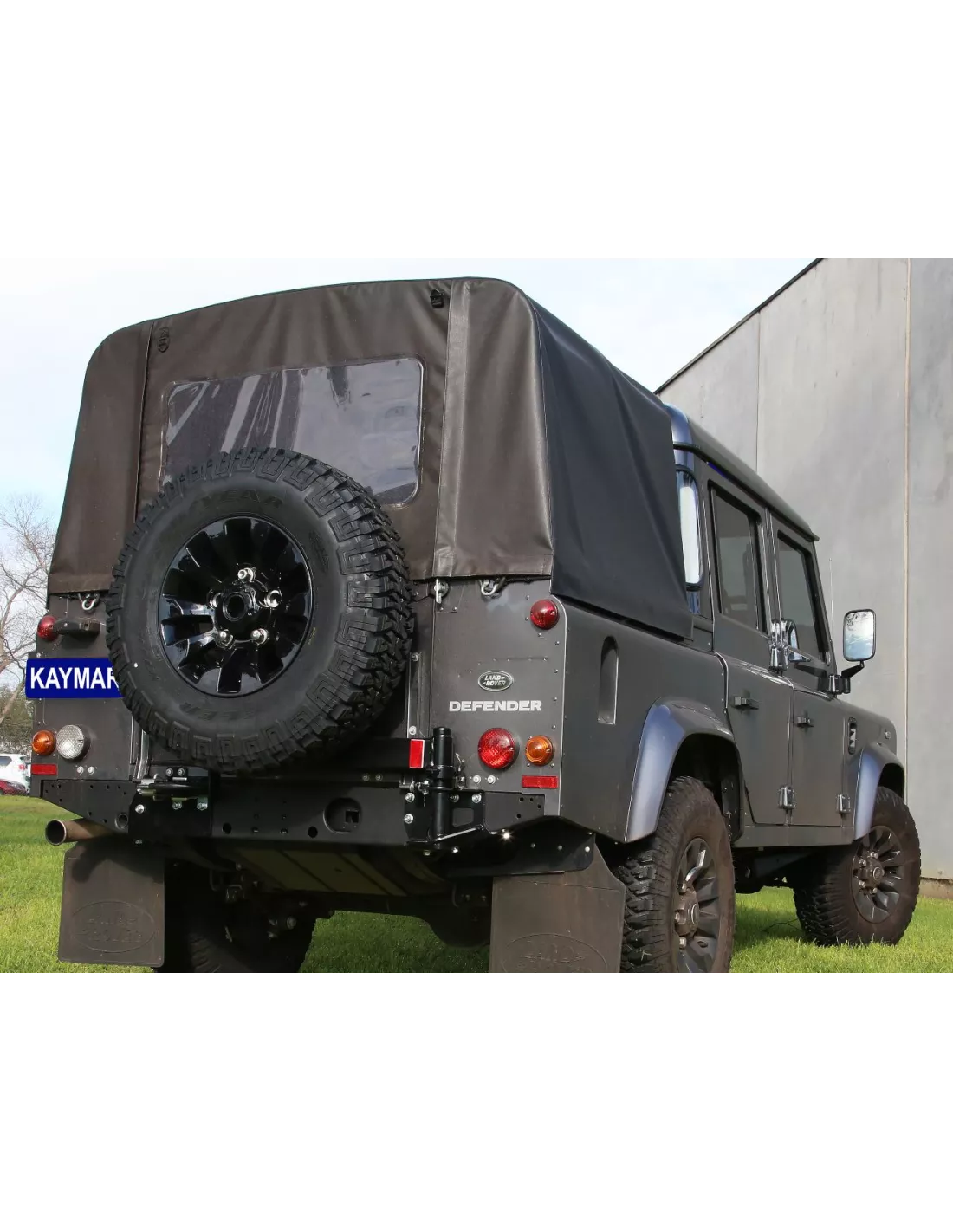 Porte roue arrière central Kaymar Land Rover Defender 110 Pick-up